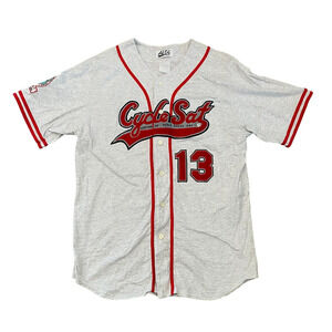 Vintage 90s Ash City Cotton Baseball Jersey Shirt Women's XL